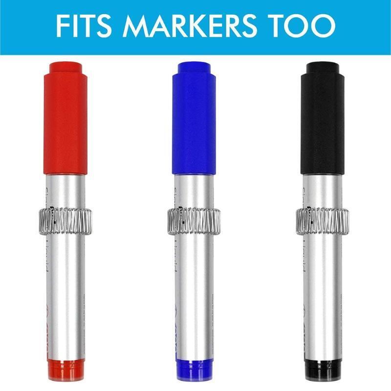 Magnet Pen Clips Metal Pen Holder Self Adhesive Pen Pencil Organizer