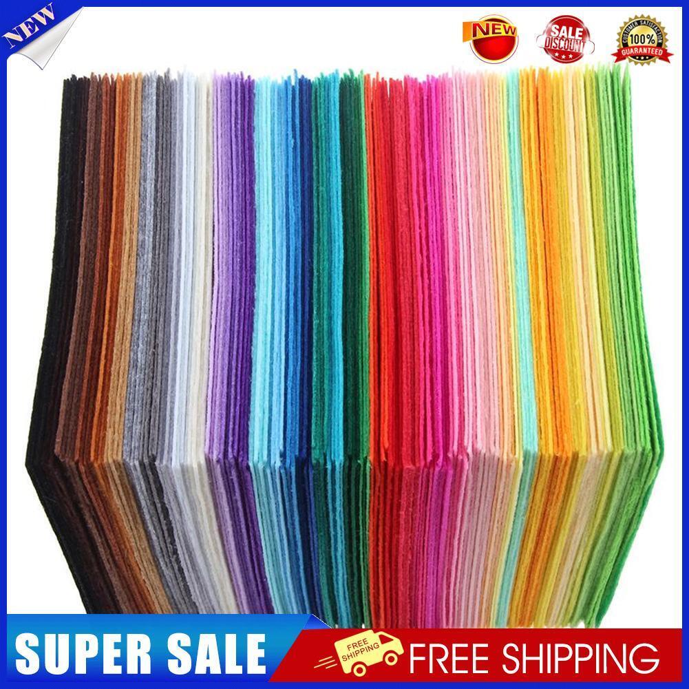 40pcs Non-Woven Polyester Cloth DIY Crafts Felt Fabric Sewing Accessories