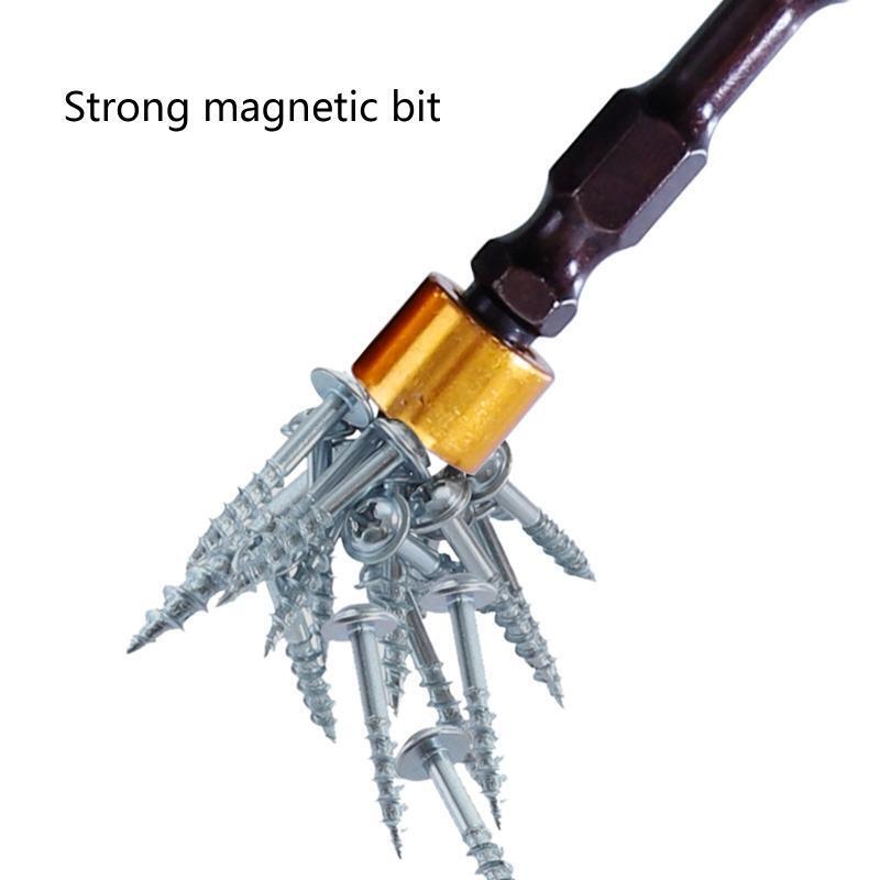 Universal Drill Bit Holder Flexible Drill Bit Extension Rod Set  Carbon Steel