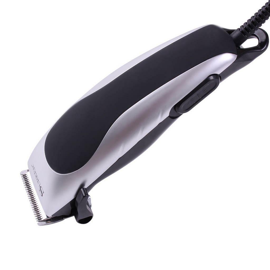 Electric Hair Clippers Kit Hair Trimmer With line Shaver for Men Kids Black