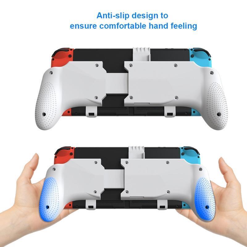 Comfortable Hand Grip with Scalable Stand for Switch Oled/Switch/Switch Lite
