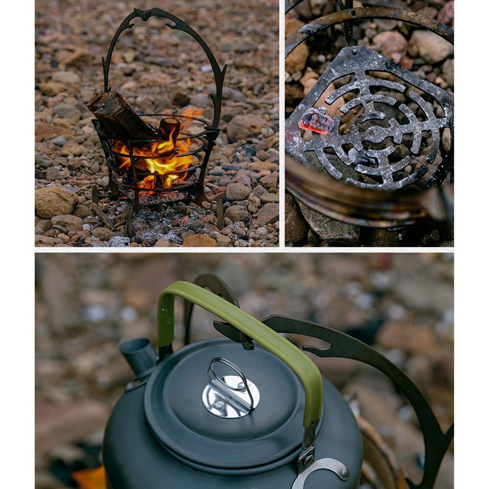 Outdoor Detachable Camping Campfire Pit Fire Pit Bonfire Stove Wood Stoves