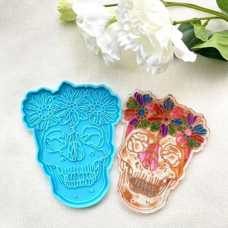 DIY Crafts Dish Cup Mat Plate Silicone Mold Handmade Decoration Coaster Mold