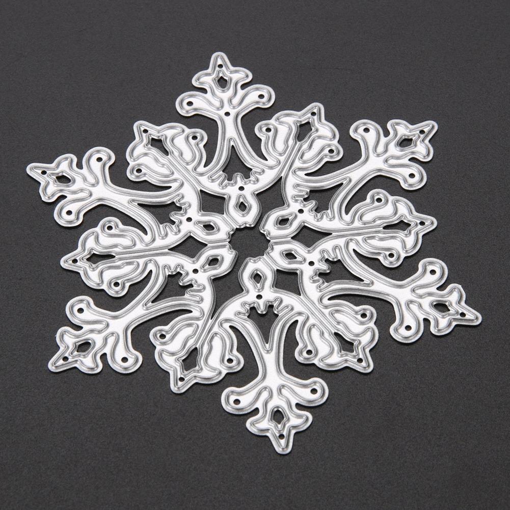 4pcs Christmas Snowflake Scrapbooking Album Paper Card Diary Hand Craft
