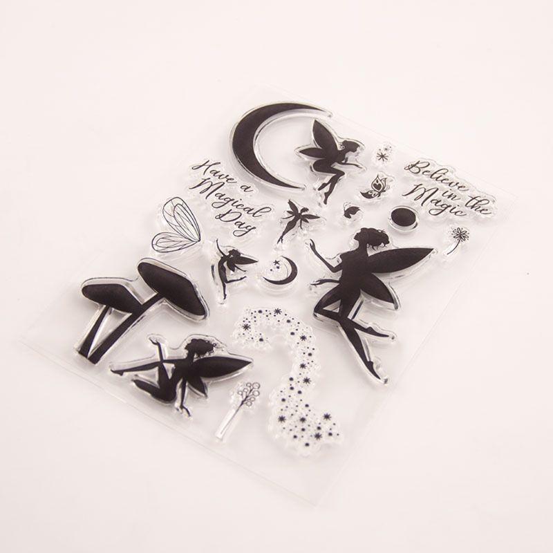 Angel Silicone Clear Seal Stamp DIY Scrapbooking Embossing Photo Album Paper Art