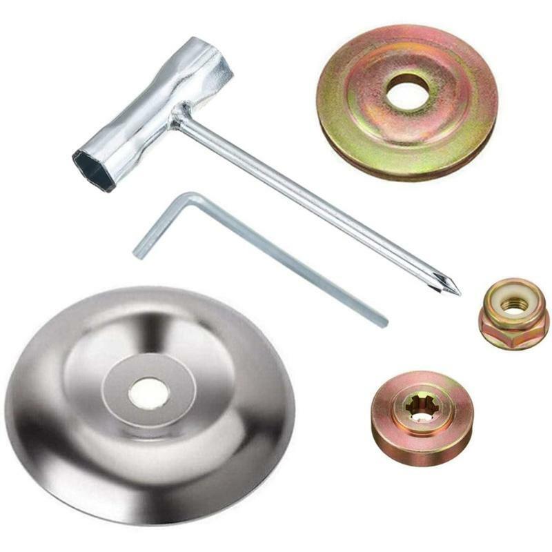 Weed Trimmer Blade Adapter Kit for Straight Shaft String Trimmer Brush Cutter