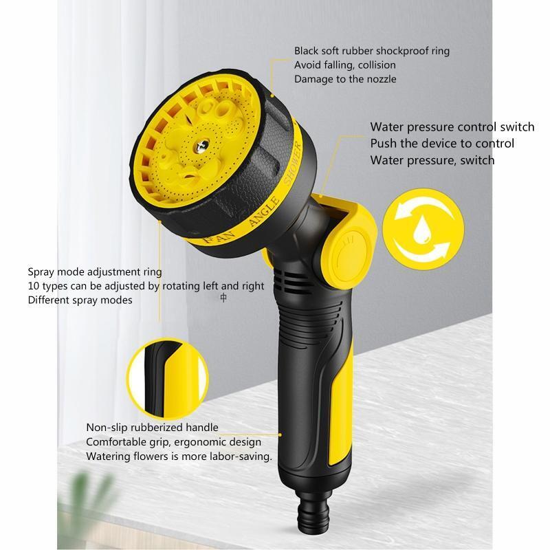 Adjustable High Pressure Washer Spray Home Garden Balcony Dust Removal Washer