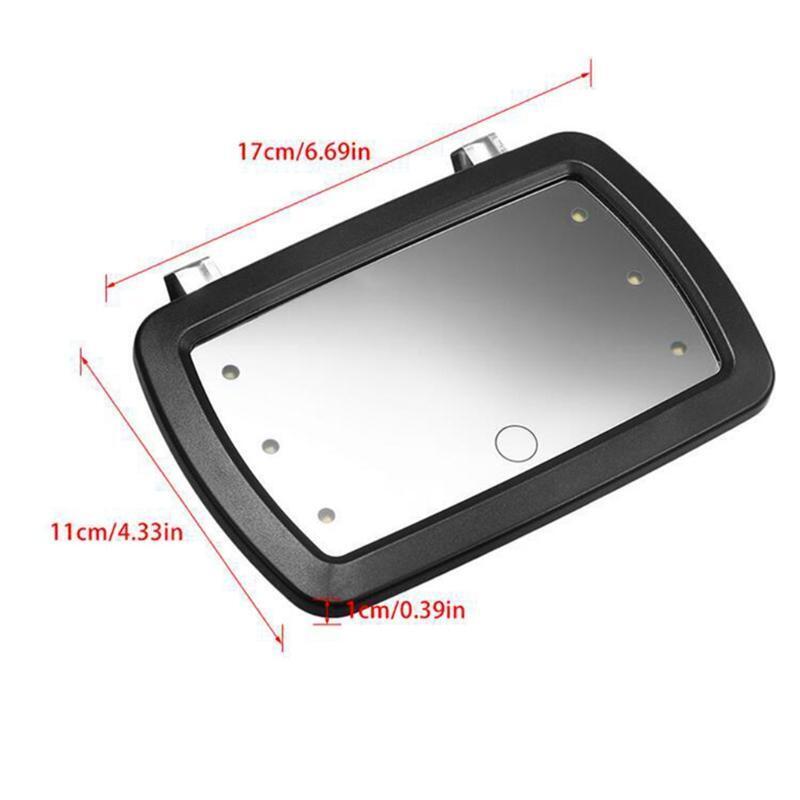 Unique Car Visor Mirror with LED Lights for Car Truck SUV Rear View Mirror