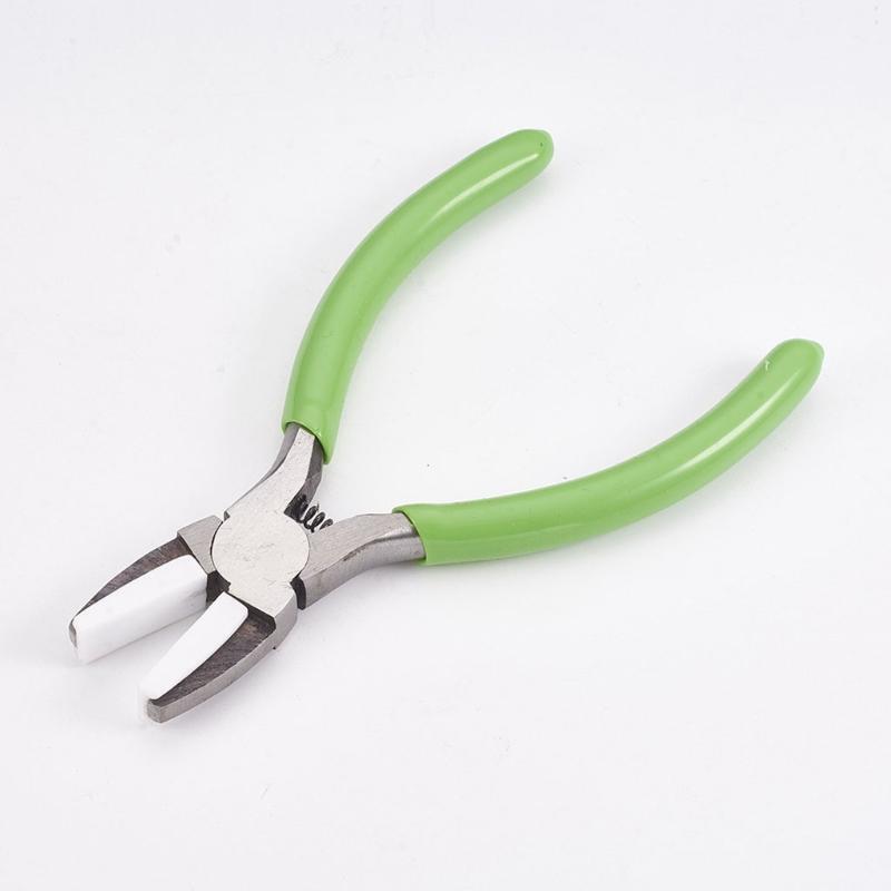 Nylon Flat Nose Pliers Mini Jewelry Pliers Accessories DIY Six-section Pliers