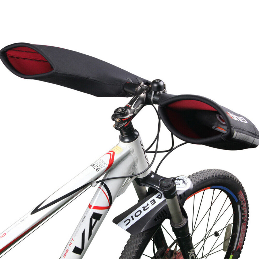 Winter Thermal Bicycle Bar Mitts Bike Handlebar Gloves Warmer (For MTB)