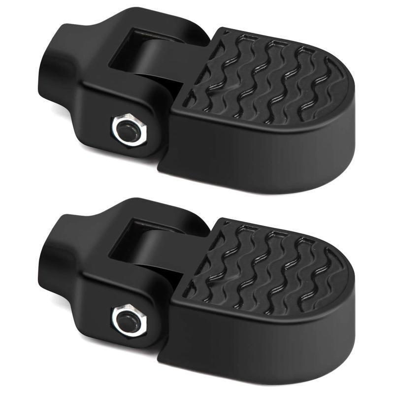 Bicycle Rear Pedals,Footrest Folding Rear Seat Footrest Pedals for Road MTB Bike