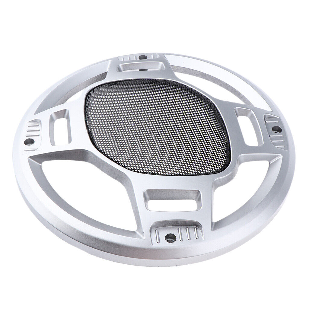 2Pcs Speaker Grills protective case with Screws for Loudspeaker 8 inch