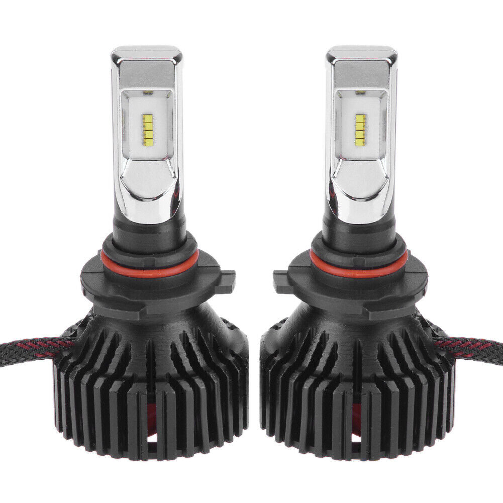 DICN 1 Pair 9-32V 6500K T8 ZES 9005 LED Car Auto Headlight Head Lamp Bulbs-
