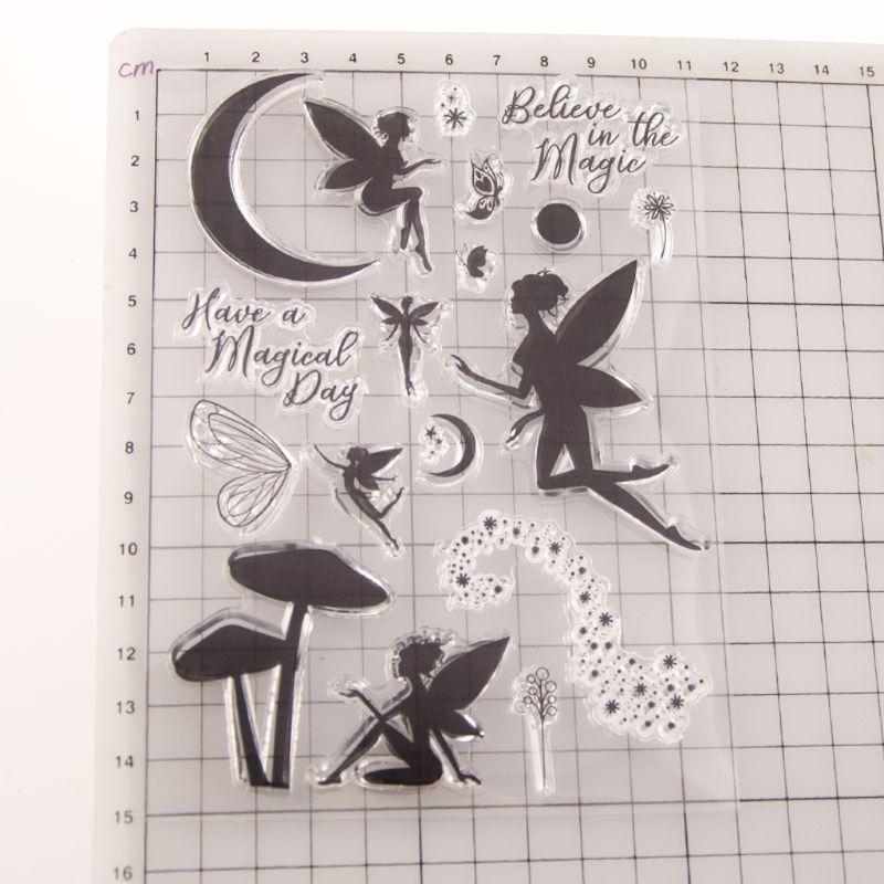 Angel Silicone Clear Seal Stamp DIY Scrapbooking Embossing Photo Album Paper Art