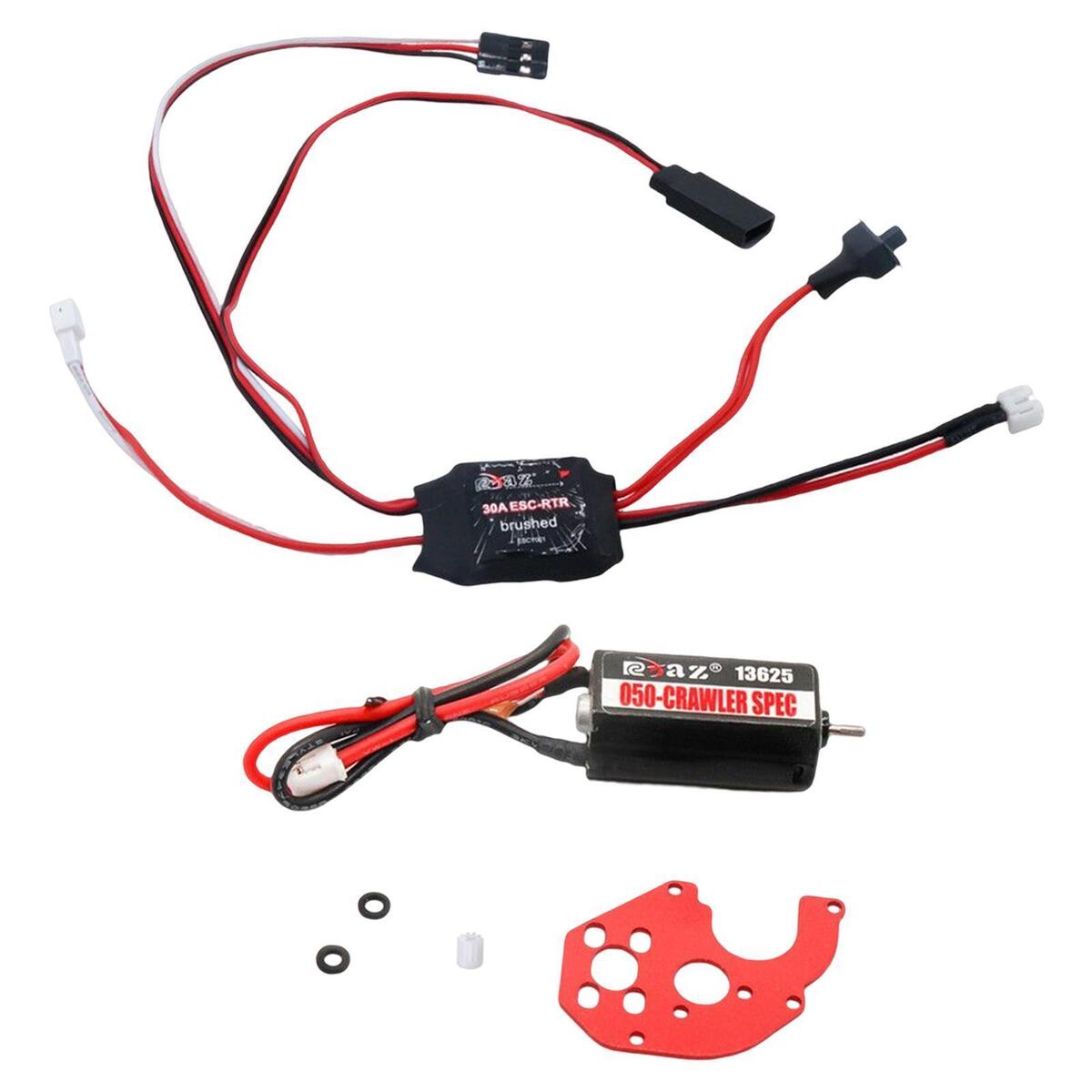 1/24 RC Car 050 60T Motor and Gear for Axial SCX24 Trucks DIY Accessory