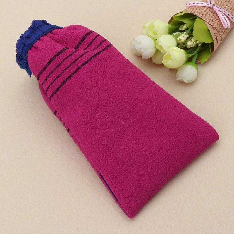 Shower Spa Exfoliator Double-sided Bathing Glove Body Cleaning Scrub Mitts