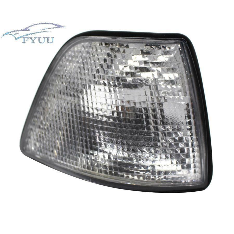 2x Car Turn Signal Light Gray-White Plastic Decor Light For BMW E36 318i 328i M3