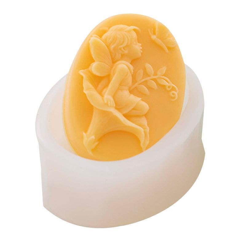 Morning-Glory Elf Mold Silicone Chocolate Candy Mold Cupcake Baking Durable Gift