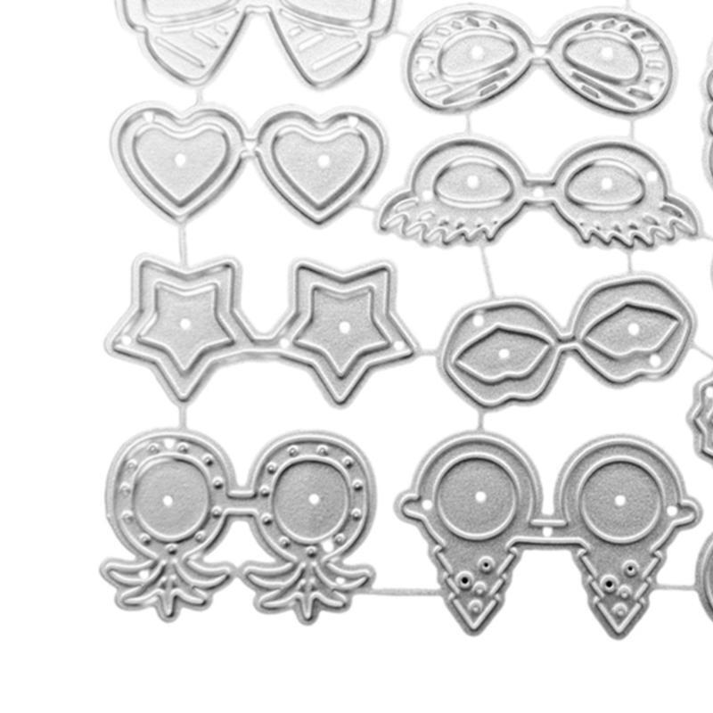 Eyeglasses Metal Cutting Dies Stencils Die Cut Template DIY Scrapbooking Album