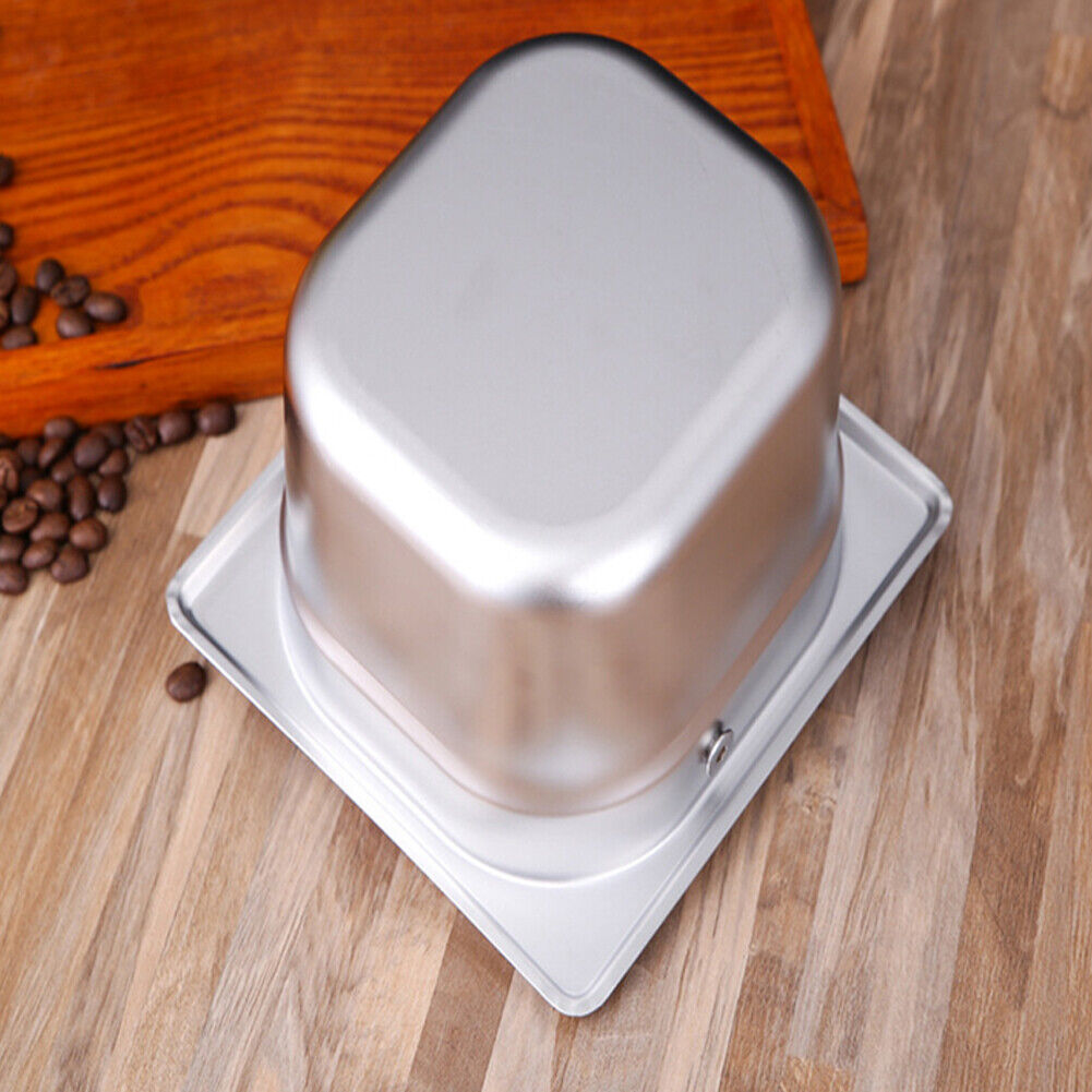 Stainless Steel Coffee Residue Knock Box Coffee Grounds Grind Bucket (B L)