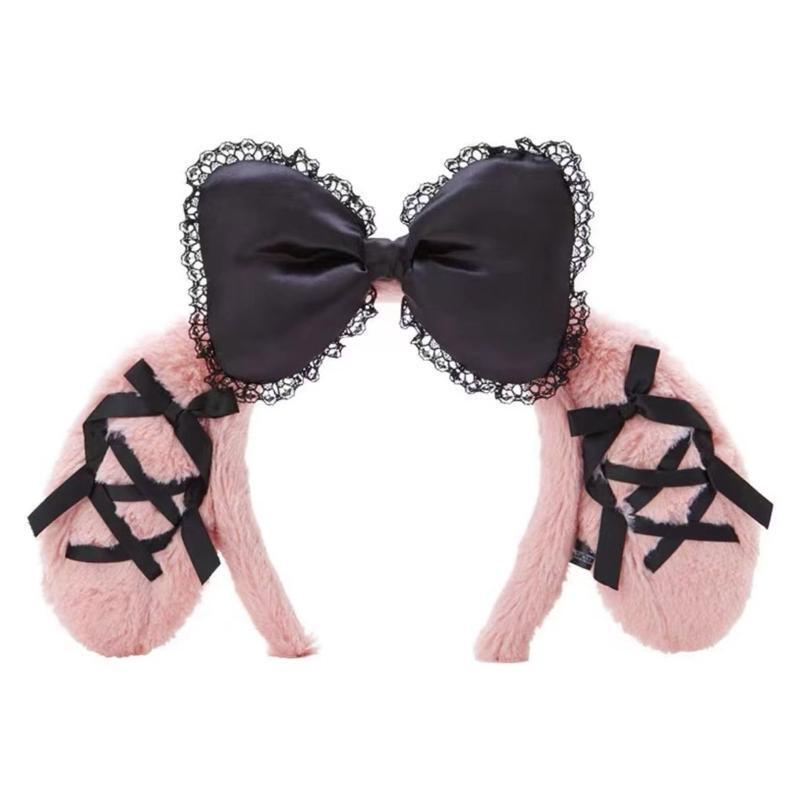 Cartoon Melody Ear Hair Hoop Cute Wash Face Hair Holder Festival Party Headwear