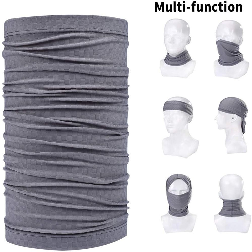 Fishing UPF50+ Cool Neck Gaiter Face Cover Breathable Bandana Tube Scarf