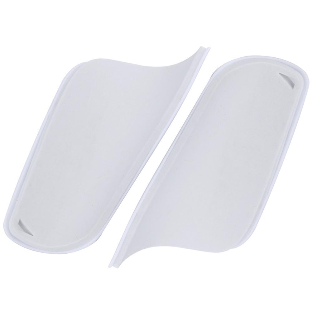 2pcs Kids Football Soccer Shin Guards Leg Supports Protector Pads (White)