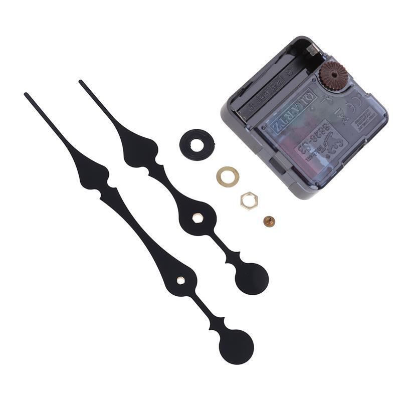 Silent Wall Quartz Clock Movement Mechanism DIY Replacement Repair Kit Hands