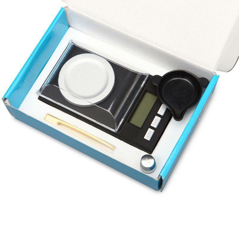 Digital Milligram Jewelry Scale 50g / 0.001g Reloading,High-Precision Pocket Sc