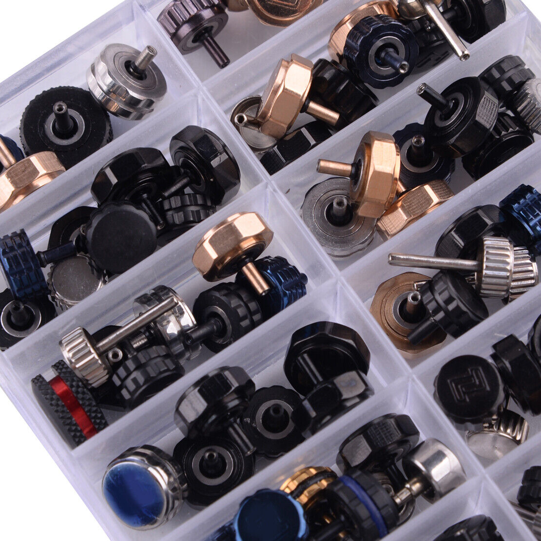 Watch Crown Head Stem for Watchmaker Repairing Tool Assortment Part Kit Use