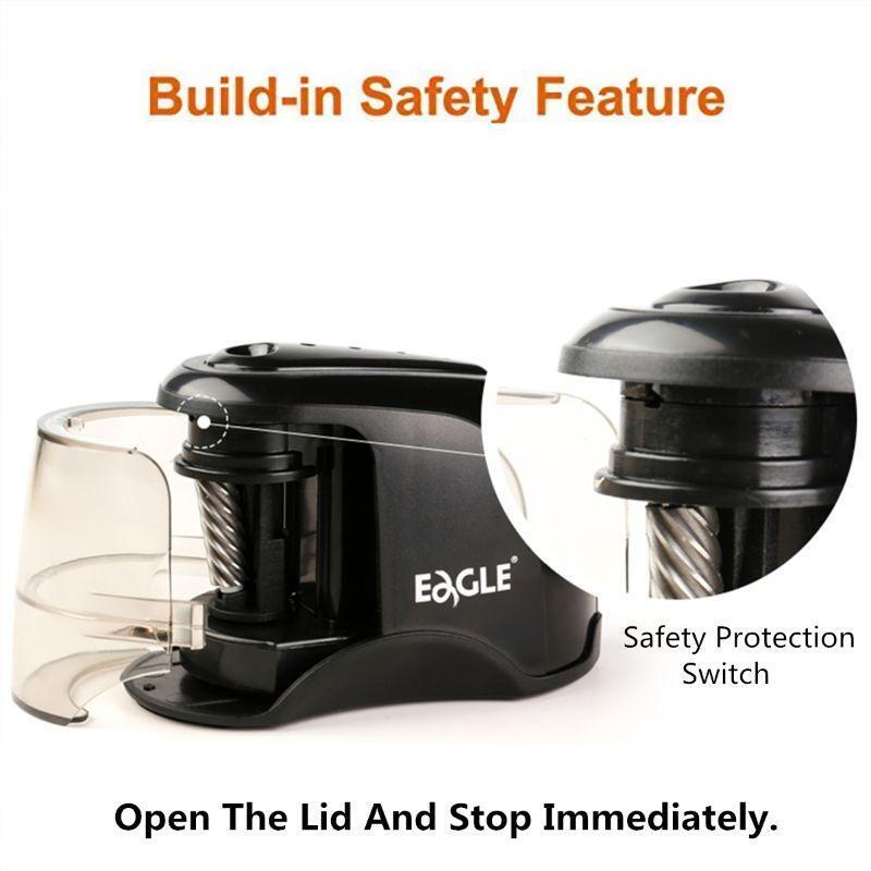 Desktop Electric Pencil Sharpener with USB Cord Auto Feed-in for Kids School