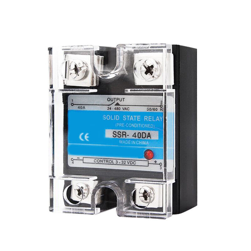 SSR-40A Solid State Relay for Temperature Controller Automatic Control System Li