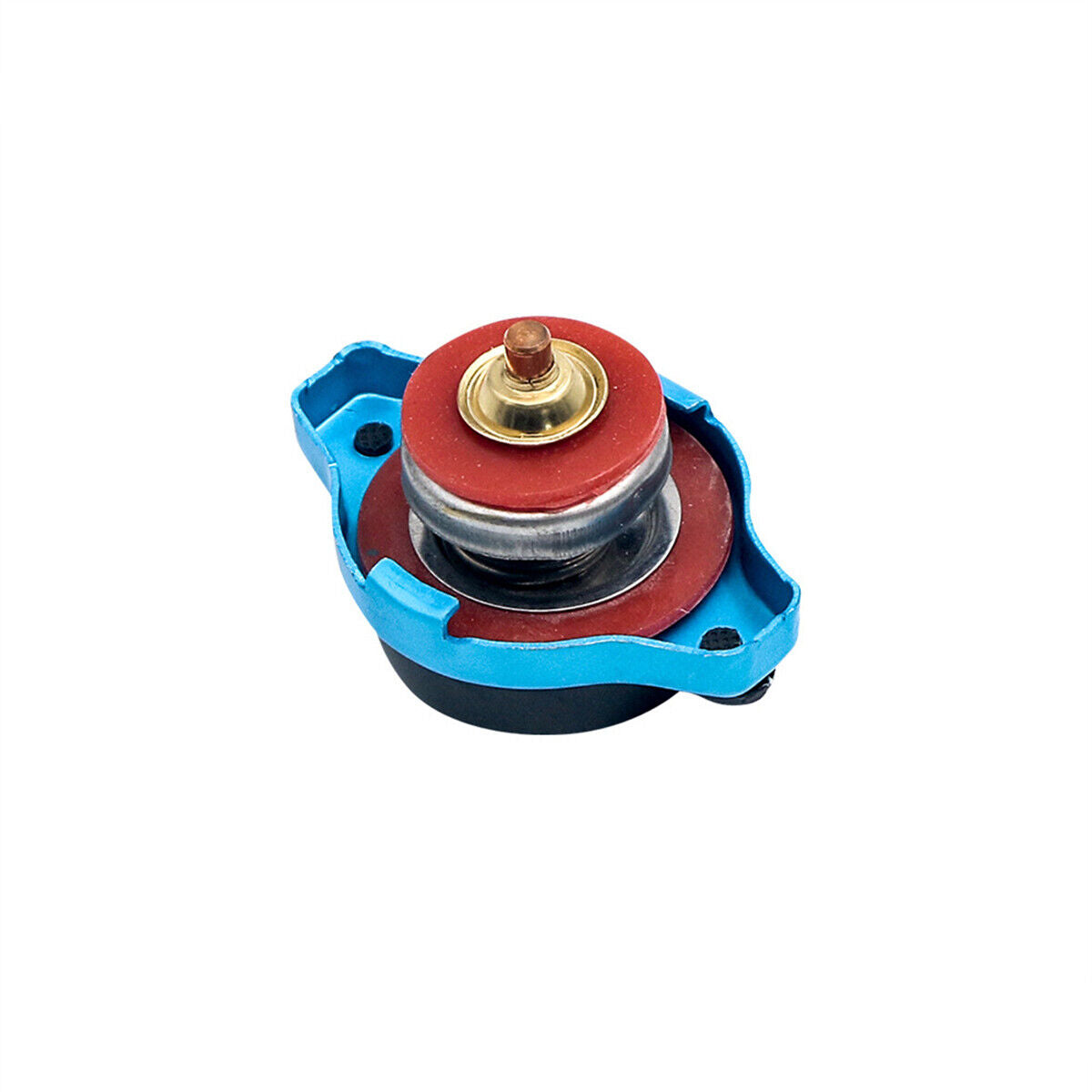 For Racing Thermostatic Gauge Radiator Cap 1.1 bar Big Head Water Temp Meter