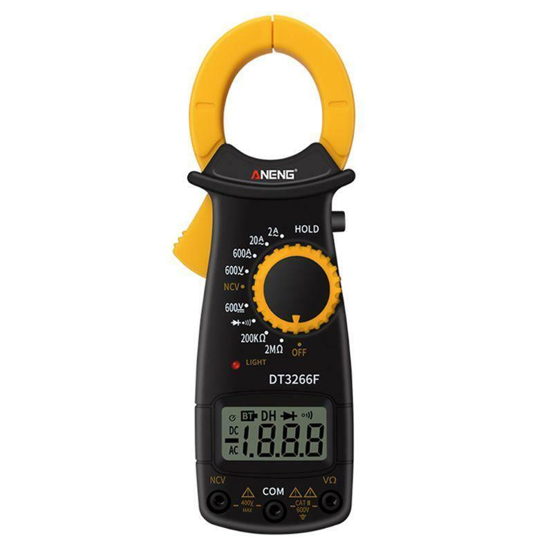 DT3266F Digital Clamp Multimeter AC/DC Voltage Ampere NCV Resistance Diode Test
