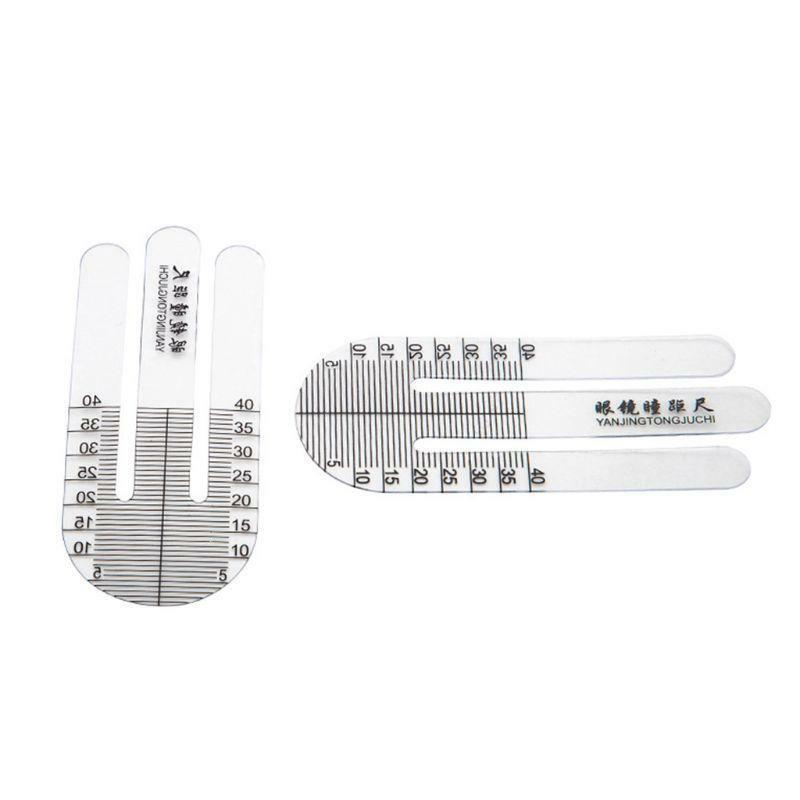 ABS Optical PH Ruler Eye Ophthalmic Tool Optometry PH Test Measure Range 0-40mm