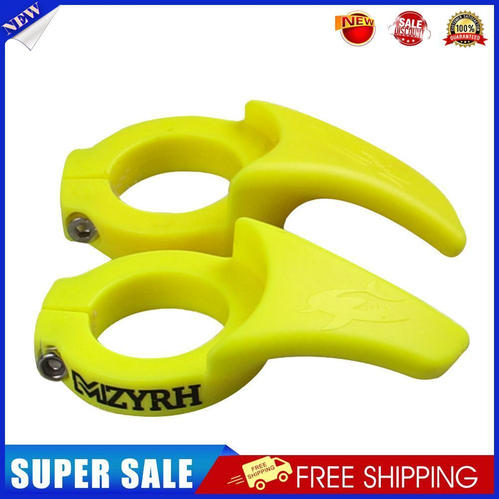 1 Pair Nylon Bike Handlebar Grips Bicycle Cycling Handle Bar End (Yellow)