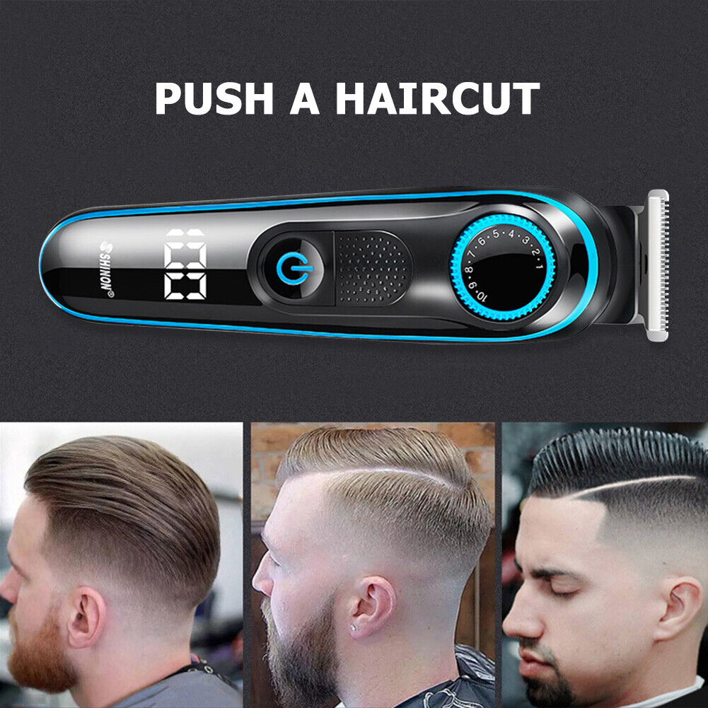 5 in 1 LCD Hair Trimmer Household Electric Hair Clippers Nose Hair Cutter