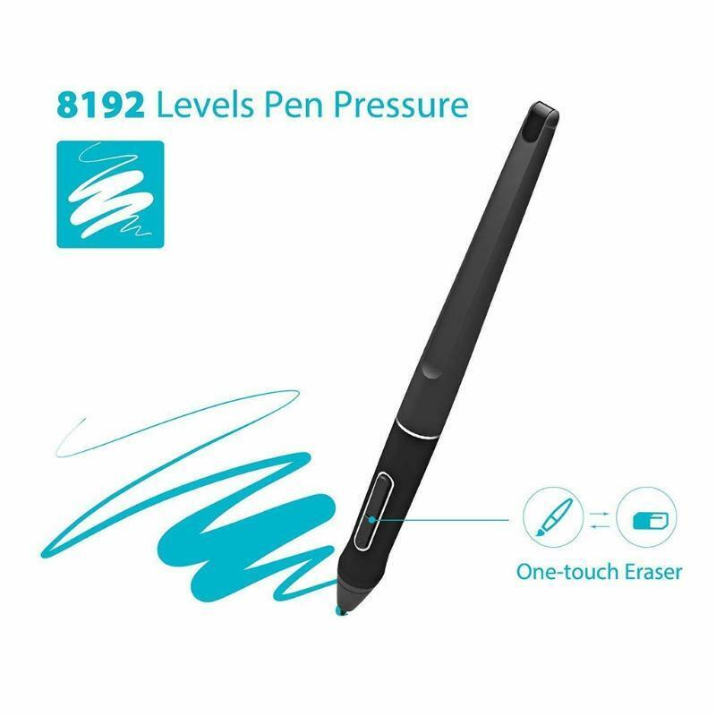 Stylus Pen PW507 For-HUION Kamvas Pro 12/ Pro 13/ Pro 16/16/20 Express Keys