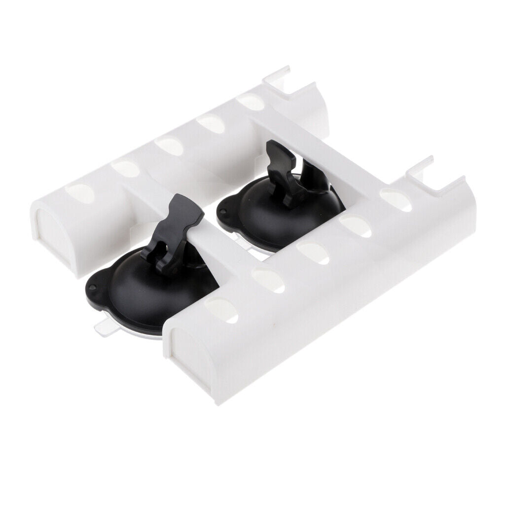 Suction Cup Fishing Rod Rack 2 Tube Rod Holder /Truck/SUV/Fishing Box
