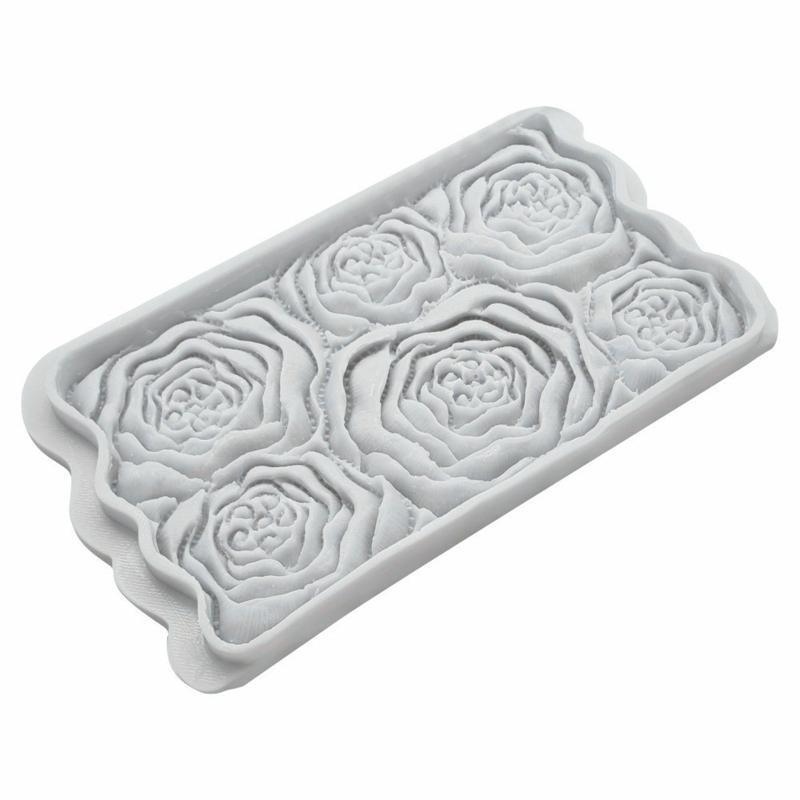 Silicone Fondants Molds Clay Candle Moulds Peony Shape Bakewares Baking Accessoy