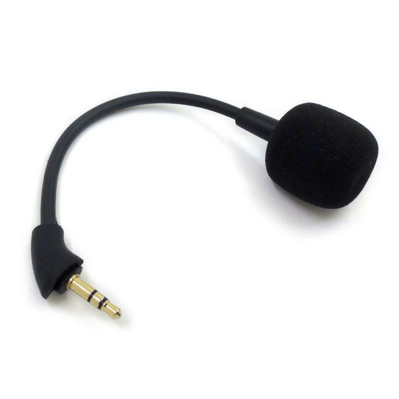 3.5mm Jack Microphone with Detachable Foam Cover for Hyper-x Cloud Mix