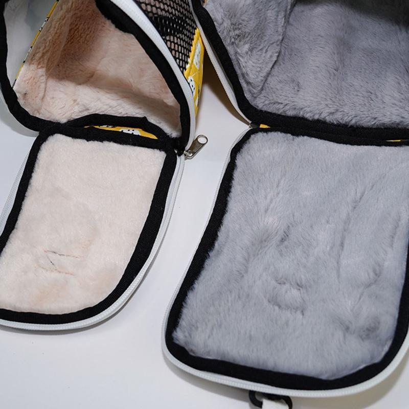 Bird Travel Carrier Portable Shoulder Bag Plush Lining Parrot Outing ?Case