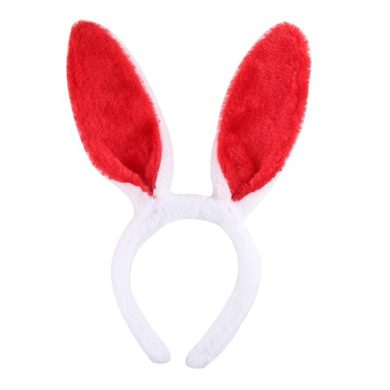Women Cute Bunny Ear Headband Girls Makeup Hairband Easter Birthday Hair Decors