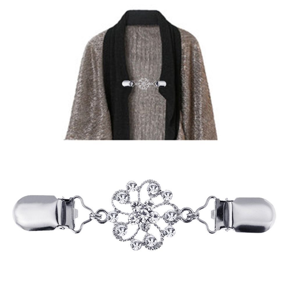 Sweater Shawl Clasps Shirt Collar Clips Duck mouth Clothing Pins Cardigan Clip