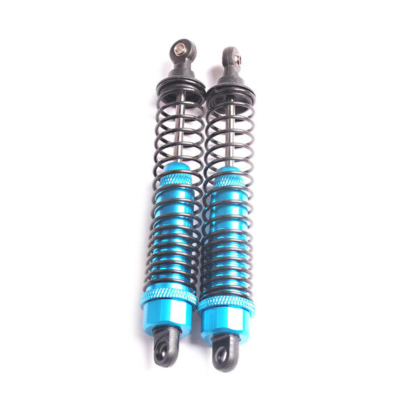 2x 108mm Adjustable Aluminum Shock Absorber for RC Truck Car Blue