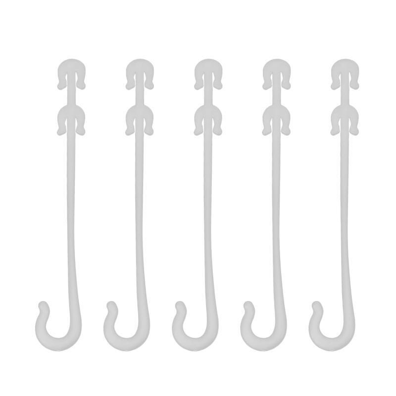 J Shaped Fruit Cherry Tomato Agricultural Ear Hooks 100 Pcs Fix Hook