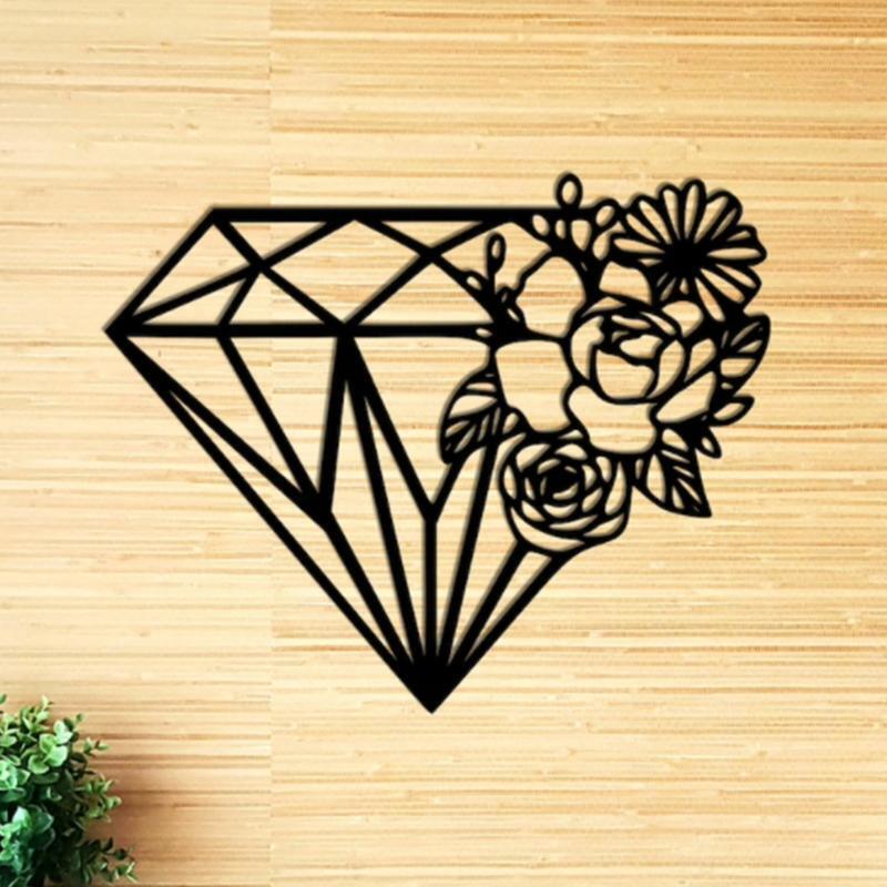Rose Diamond Metal Cutting Dies Stencil DIY Scrapbook Album Paper Card Template