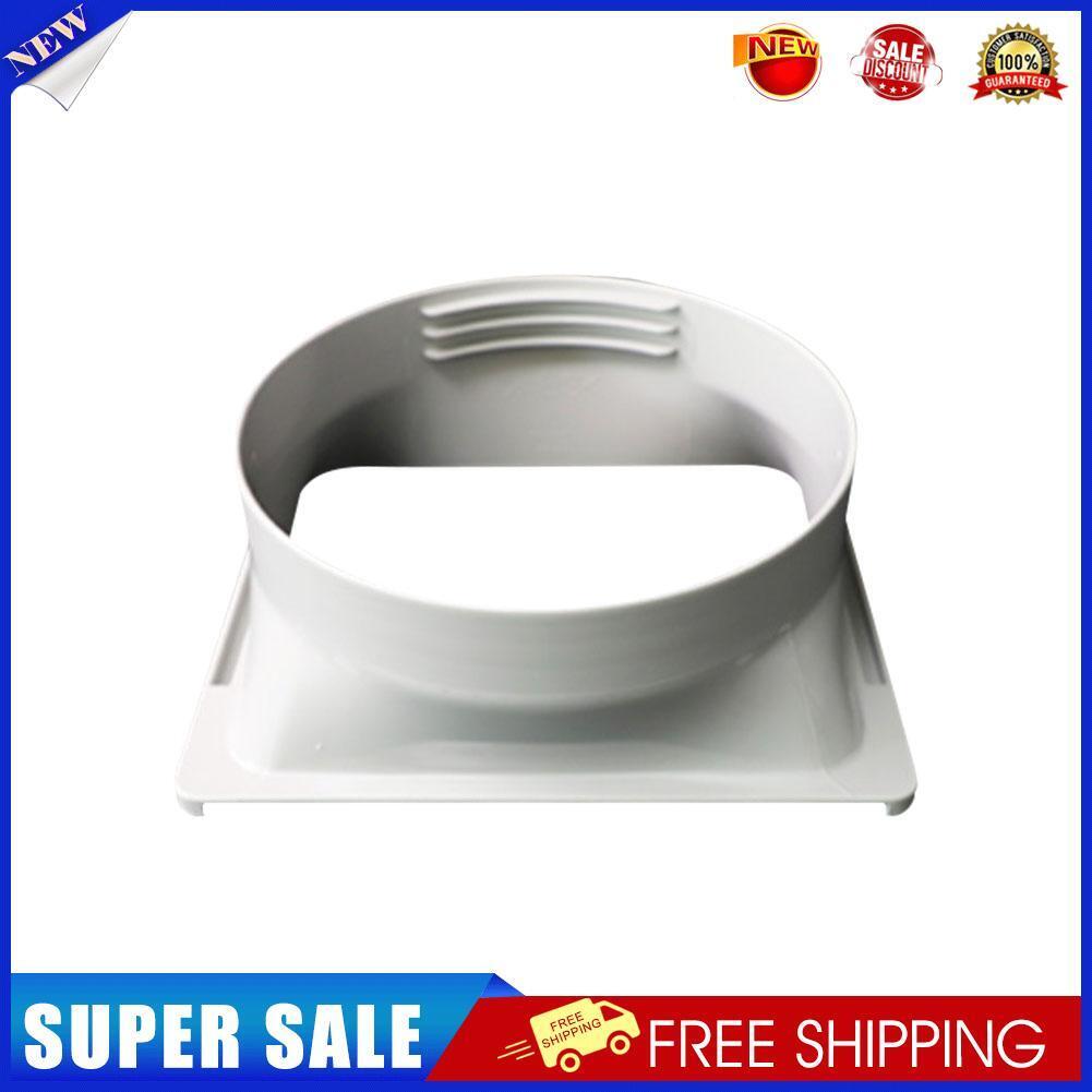 Square Portable Air Conditioner Exhaust Duct Interface Pipe Tube Connector
