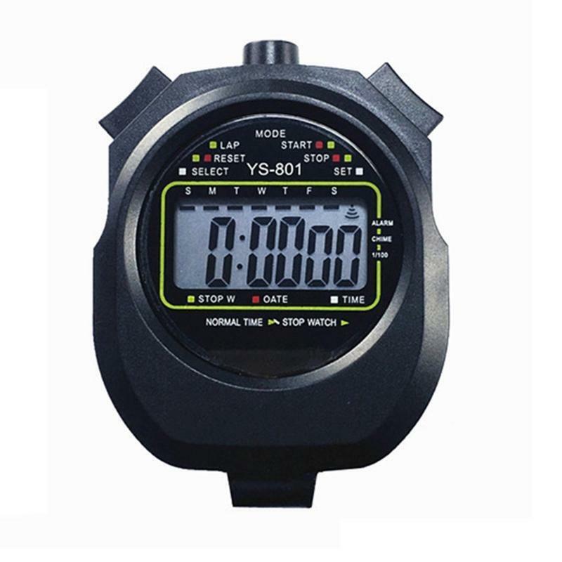 Waterproof Sports Referee Stopwatch Timer Fitness Running Track & Field Trainig