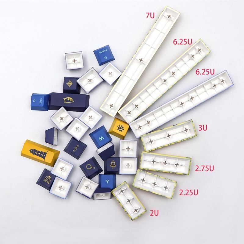 143Keys Cherry Profile Custom Keycap PBT Dye Sublimation for GK61 64 NJ68 75 84